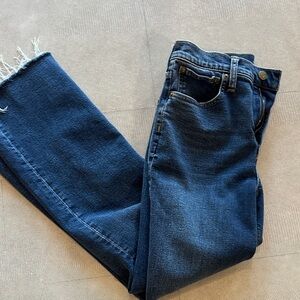 J. Crew Dark Blue Ankle Jeans